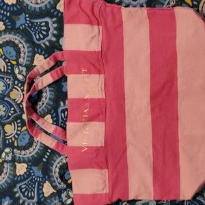 VS linen tote bag